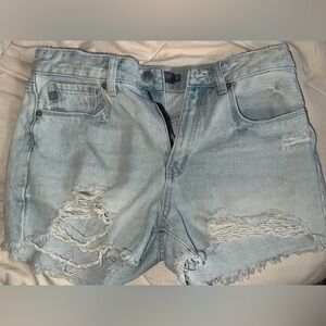 Just USA ripped denim shorts